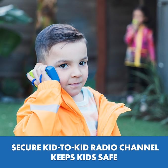 Educational Insights GeoSafari® Jr. My First Walkie Talkies, Preschool STEM Toy, Outdoor Toys, Gift for Kids Ages 4+