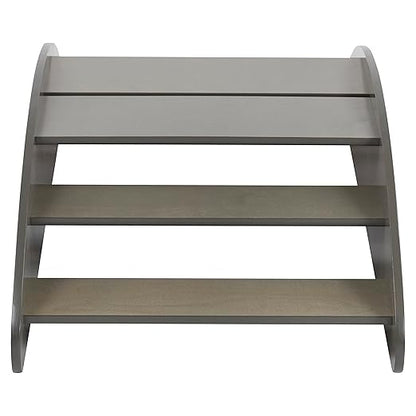 ECR4Kids Rocking Boat and Steps, Play Center, Grey Wash