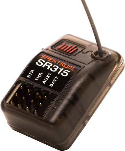Spektrum SR315 3-Channel 2.4GHz DSMR RC Sport Receiver: Surface , Black