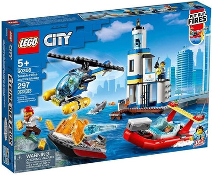 LEGO City Seaside and Fire Mission 60308