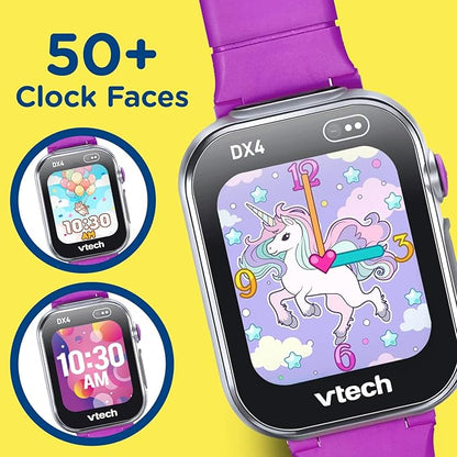VTech KidiZoom Smartwatch DX4, Purple