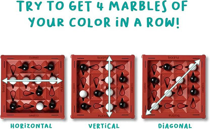 Orbito Board Game - Strategy Game for Kids and Adults, Games for Kids 7+, 2 Player Strategy Board Games and Fidgets for Kids by FlexiQ