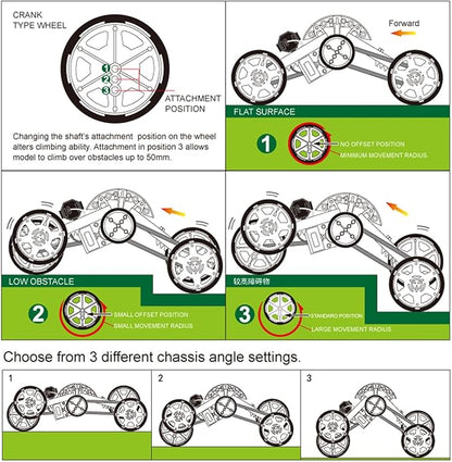 STEM Kits for Kids, 4WD Climbing Robotics STEM Projects for Kids Ages 8-12 | Electronics Circuits Engineering and Science Experiments for Teens | DIY STEM Toys for Boys and Girls
