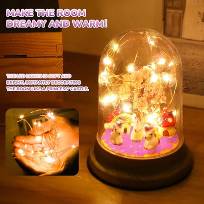 HONGID Make Your Own Unicorn Night Light - Unicorn Craft Kit for Kids,Unicorn Toys for Girls,Kids Christmas Girls Gifts for Teen Girls Age 3 4 5 6 7 8 9