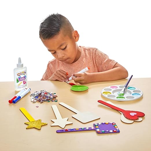 Colorations® Decorate Your Own Shaped Craft Sticks- Set of 20