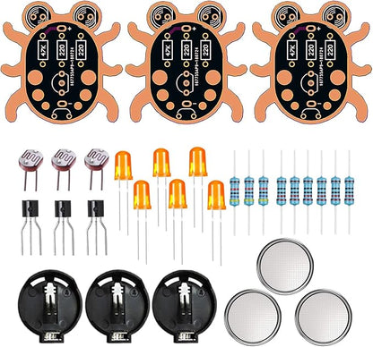 Learn to Solder Kits-Weevil Eyes (black 3)