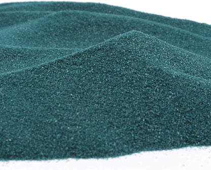 Shiny Stone Colorful Sand,Rainbow Sand,Art Sand,Colored Sand,Craft Sand,Decorative Wedding Vibrant Sand, 250g/0.55lbs/8.81oz for Kids Creativity Wedding Succulent Terrarium Vase (Peacock Green)