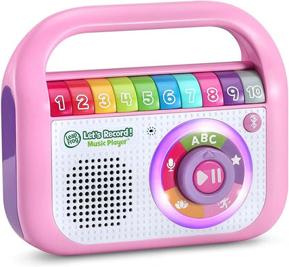 LeapFrog Let's Record! Music Player, Pink