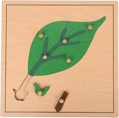MEYOR Montessori Leaf Puzzle for Early Preschool Education Learning Toy