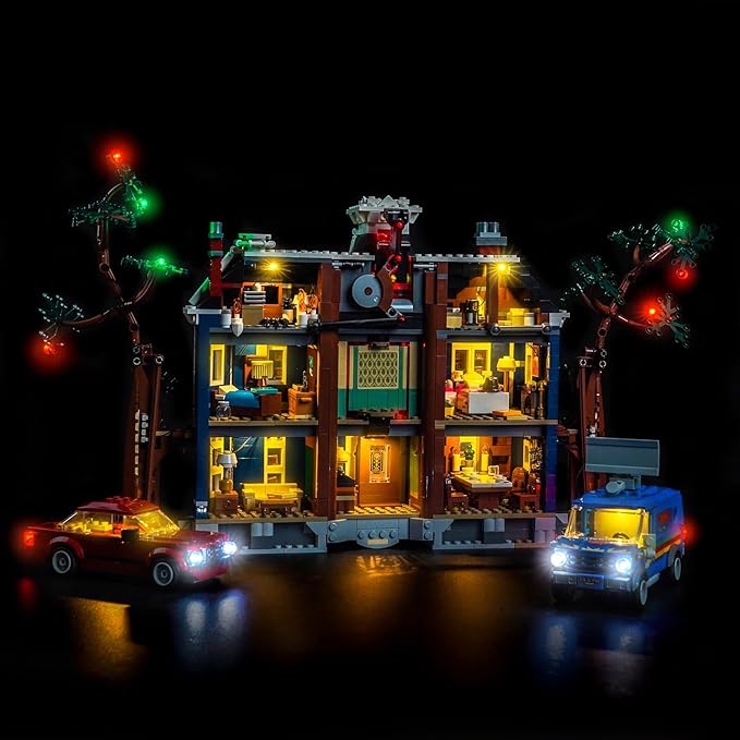 LED Lighting Compatible with LEGO 11370 Stranger Things: The Creel House - JUST Lights,Light Kit Compatible with LEGO Icons Stranger Things: The Creel House,NOT Included The Model