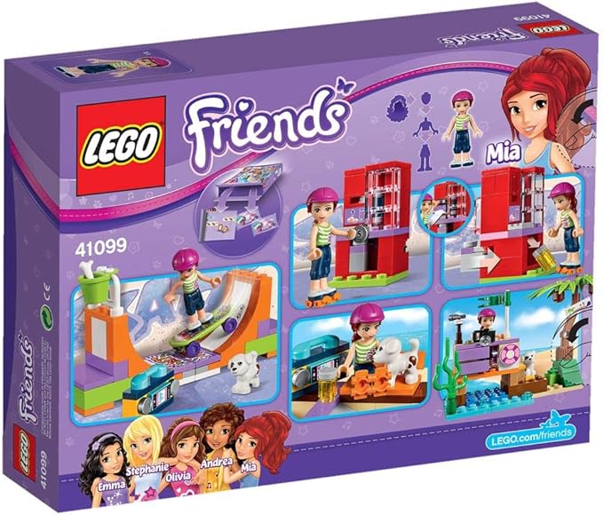 LEGO Friends 41099 Heartlake Skate Park Building Kit