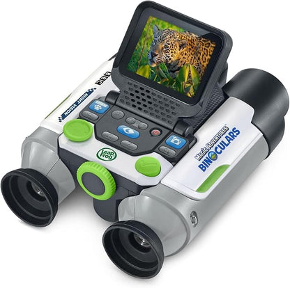 LeapFrog Magic Adventures Binoculars with Screen Capture, Night Vision for Kids Ages 4 and up, White