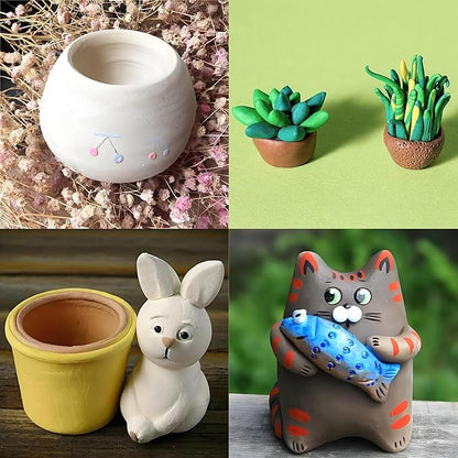 ReArt Stone Air-Dry Clay Modelling, 2.2 pounds Ideal for Beginners and Advanced Sculptors All-Purpose Modeling Clay (Terracotta)