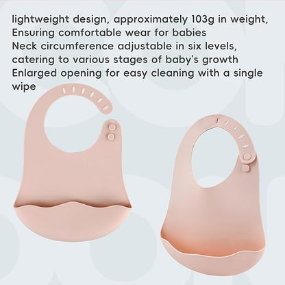 8PCS Baby Feeding Set,Silicone Baby Weaning Sets Baby Led Weaning Supplies Divided Plate Suction Bowl Cup with Straw Bib Feeder Spoons for 6+ Months (Yellow)