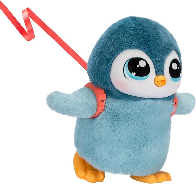 Little Live Pets My Walking Penguin - Waddles Soft and Cuddly Interactive Toy Penguin That Walks, Dances and Flaps It's Wings. 25+ Sounds and Reactions. Batteries Included. for Kids Ages 5+