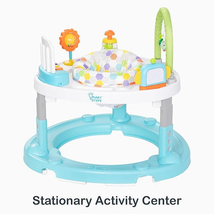 Smart Steps Bounce N’ Dance 4-in-1 Activity Center Walker, Hexagon Dots