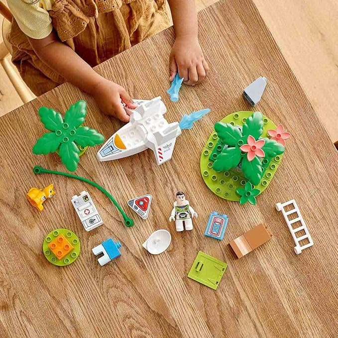 LEGO® DUPLO® Disney and Pixar Buzz Lightyear’s Planetary Mission 10962 Building Toy for Preschooler Space Fans;Playset for Toddlers