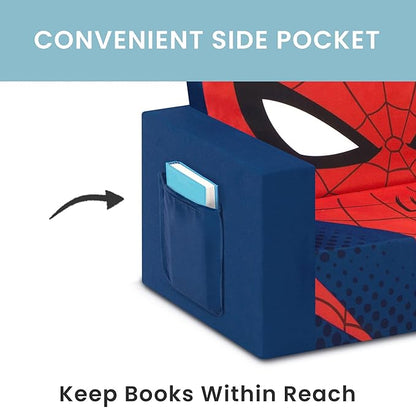 Delta Children Cozee Flip-Out Sofa, Spider-Man