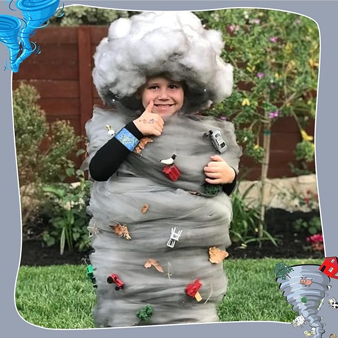 48 PCS Tornado Slap Bracelets Party Favors, Tornado Wristbands Bracelets Goodie Bag Fillers for Tornado Birthday Party Decorations Supplies Gifts for Kids Teens Boys Girls