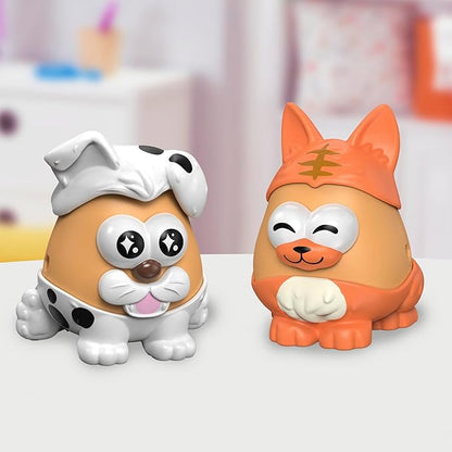 Potato Head Pet-Tato Tots, Pet-Themed Set with 31 Parts and Pieces Plus Rolling Carry Case, Easter Gift for Kids, Toddler and Preschool Toys for Girls and Boys 2 and Up (Amazon Exclusive)