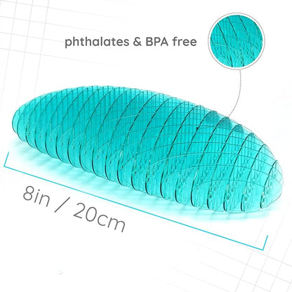 Morf Fidget Worm Toy - Flexible 3D Sensory Slug Figgy Toy for Kids, Teens, and Adults – Stretchy, Quiet, Stress and Anxiety Relief, Focus - For Play, School, Work Gifts, Great For Classroom and Office