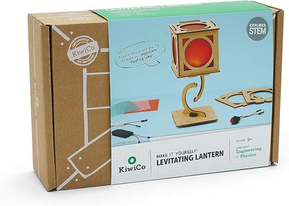 KiwiCo Levitating Lantern – STEM Physics Science Project & Building Kit for Kids Ages 9+ - Robotics Science Gift