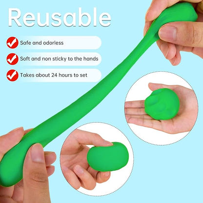 Yellow Air Dry Clay 12 Packs Foam Clay Air Dry Foam Clay for Kids, Moldable Super Light Weight Clay Perfect for Arts, Crafts, Classroom Teaching