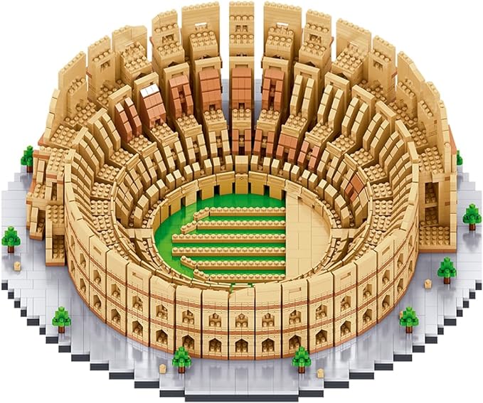 Italy Rome Colosseum Building Blocks Set (5594Pcs) Famous World Architecture Amphitheatre Educational Toys Micro Bricks for Kids Adults