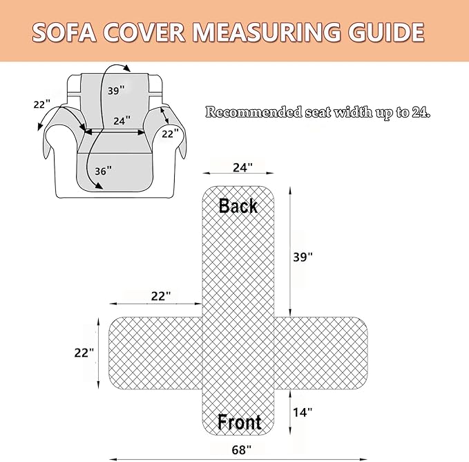 EVENHUG Chair Sofa Cover Patchwork Floral Chair Sofa Slipcover Washable Couch Covers Non-Slip Furniture Protector Cover with Elastic Straps for Pets Kids Dog Cat (Chair,Pink&Purple)