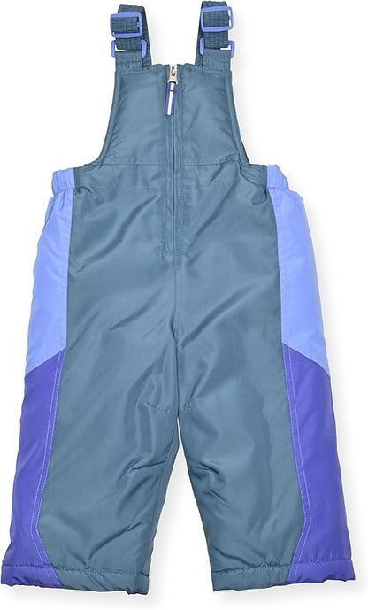 Arctic Quest Little Girls Bib Snow Pants and Ski Jacket Water-Resistant Snowsuit For Kids Winter Jacket For Girls