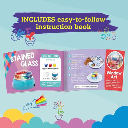 KLUTZ Jr. My STEAM Lab Color Science Kit, Medium