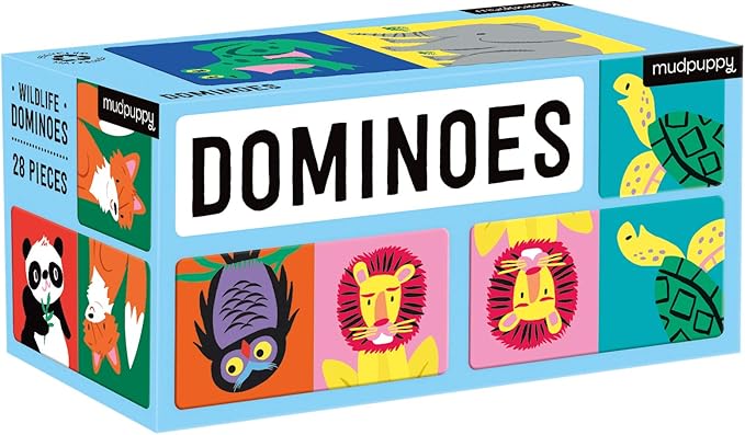 Mudpuppy Wildlife Dominoes
