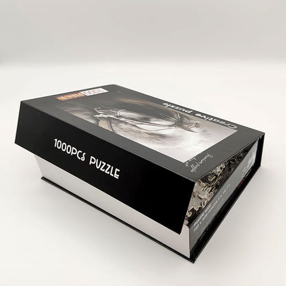 Jigsaw Puzzles 1000 Pieces for Adults 1000 Piece Puzzles for Adults and Kids (White Horse)