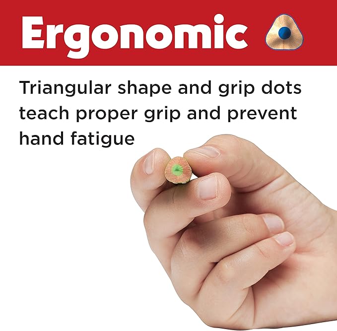 Faber-Castell Grip Colored EcoPencils - 12 Count