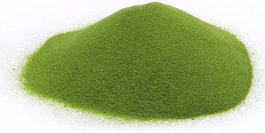 Shiny Stone Colorful Sand,Rainbow Sand,Art Sand,Colored Sand,Craft Sand,Decorative Wedding Vibrant Sand, 250g/0.55lbs/8.81oz for Kids Creativity Wedding Succulent Terrarium Vase (Grass Green)