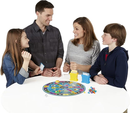 Hasbro Gaming Trivial Pursuit Game Family Edition Board Game | Family Trivia Games for Adults & Kids | 2+ Players | Easter Gifts for Boys & Girls | Ages 8+ (Amazon Exclusive)