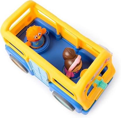 Ms. Rachel Official My First Learning Electronic School Bus with 2 Figures, Music & Sounds, Educational Toys & Toddler Toys for Girls & Boys Ages 1-3+