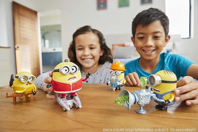 Minions: The Rise of Gru Loud N’ Rowdy Otto Talking Action Figure with Kung Fu Rocket Skates Toy, Kids Gift Ages 4 Years & Older