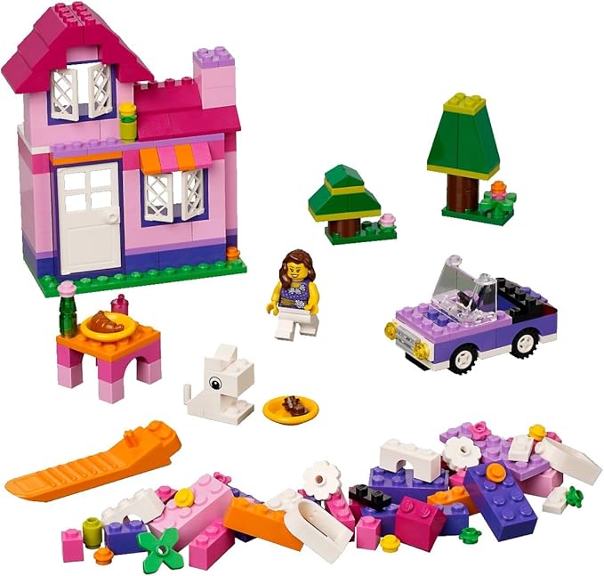LEGO Bricks and More Pink Brick Box 4625