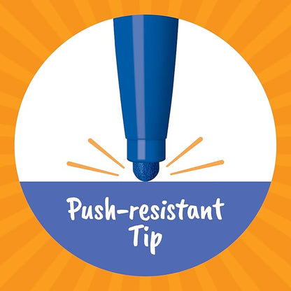 BIC Child's First Magic Marker, Assorted Colors, 96-Count