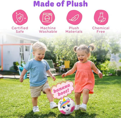 Move2Play, Hilariously Interactive Toy with Music & Sound Effects for Boy & Girl | Ball for Toddler & Baby | 6, 12, 18+ Months | 1, 2, 3+ Year Old