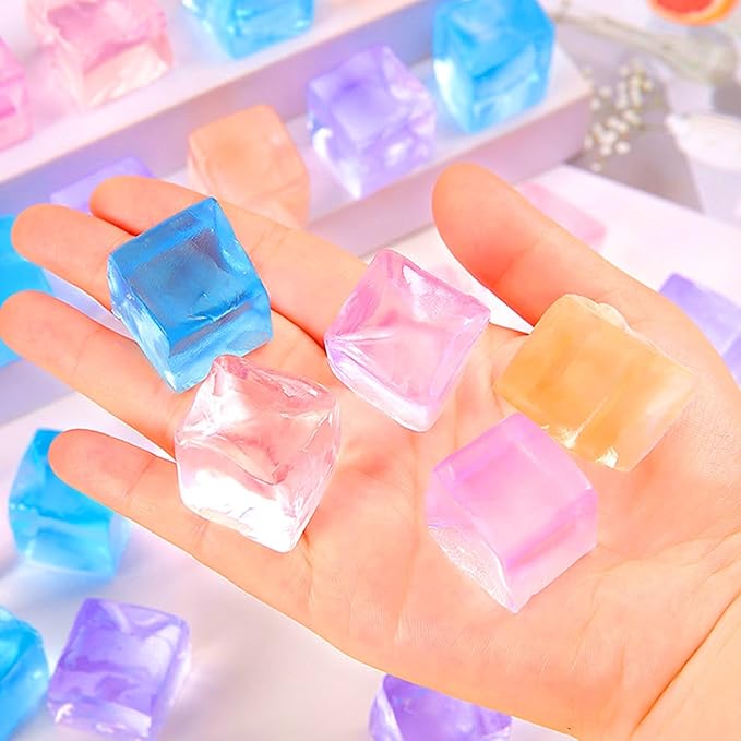 50Pcs Stress Balls for Fidget Toys, Squeeze Cubes Ball Sensory, Easter, Valentines, Stocking Stuffers, Birthday Stress Balls Bulk Classroom Prizes Toy Gifts, Halloween, Christmas, Party Favors