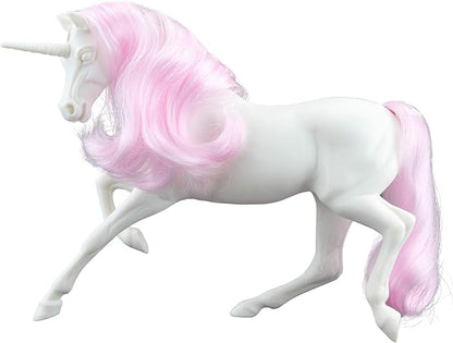 Breyer Horses Freedom Series Unicorn Paint & Play | Brushable Mane and Tail | 1:12 Scale | Model #4236, Yellow