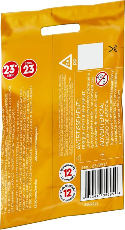 LEGO Minifigures Series 23 71034 Limited-Edition Building Toy Set; Imaginative Gift for Kids, Boys and Girls Ages 5+ (1 of 12 to Collect)
