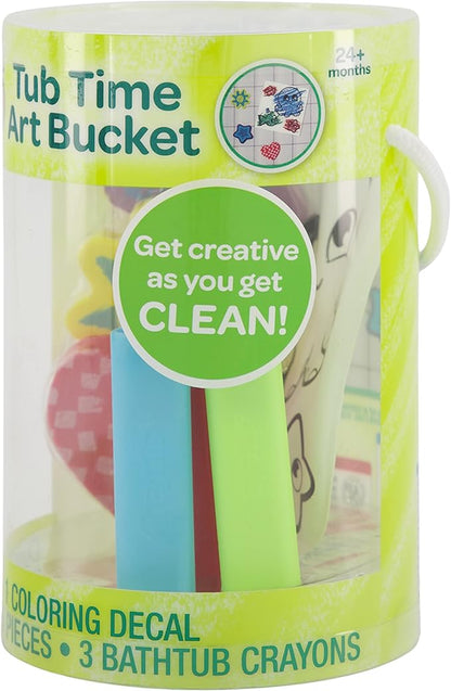Crayola Taste Beauty My First Tub Time Art Pack, Bath-Time Toys with Red, Green, and Blue Crayons