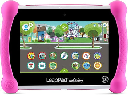 LeapFrog LeapPad Academy Kids’ Learning Tablet, Pink
