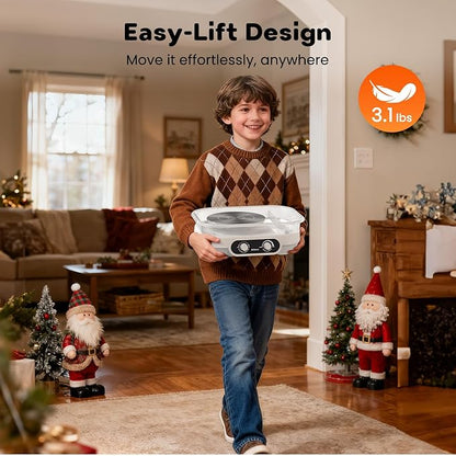Pottery Wheel for Kids, Teens & Adults - 7" Professional Ceramic Machine with Adjustable Speed & Removable Tray, DIY Complete Clay Art Kit with Tools, Toys for Beginners, Artists & Hobbyists
