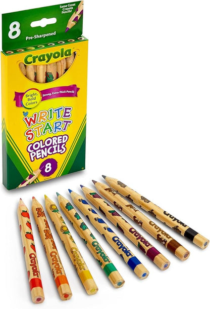Crayola Write Start Colored Pencils