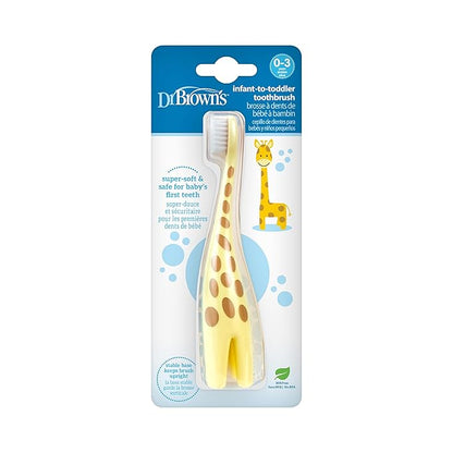 Dr. Brown's Infant-to-Toddler Toothbrush, Giraffe