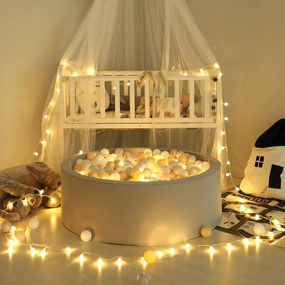 GOGOSO Ball Pit Balls for Toddles, Kids Plastic Balls for BallPit, Pool, Baby Party Accessories, Birthday Decoration 50 100 200 500 1000